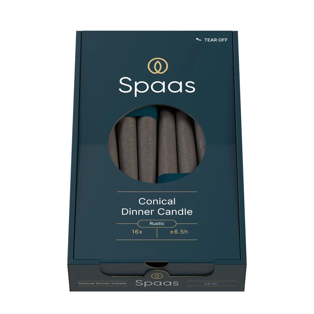 Conische Dinerkaars Kaars Grijs - 0633259.479_3.webp
