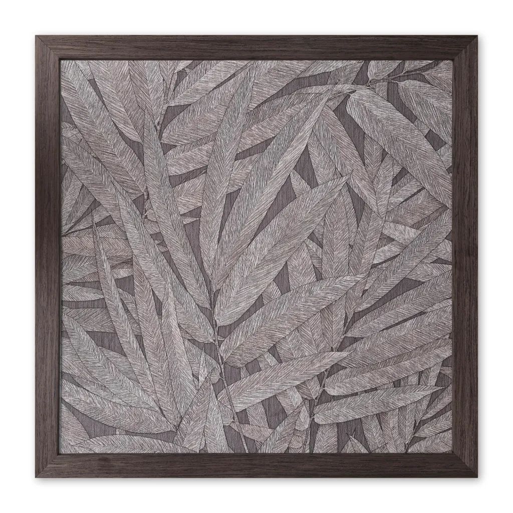 [RIM-597530] Structured Leaves Wanddeco