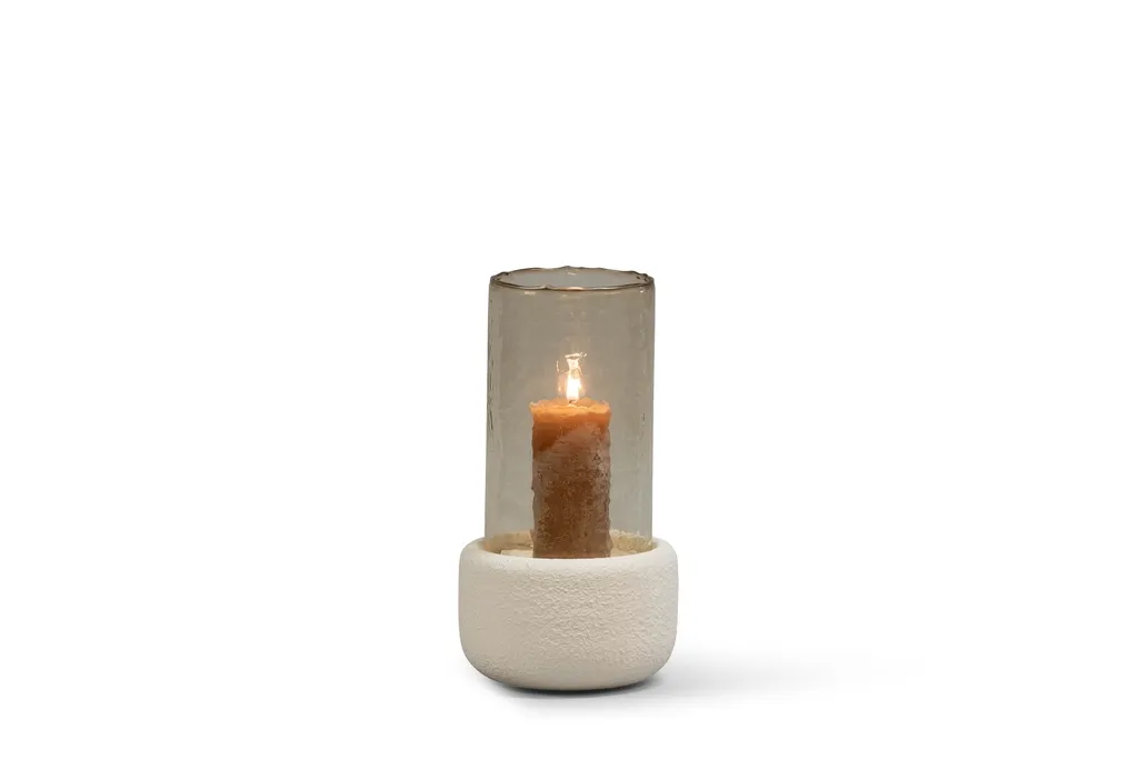 [DEK-TH2075] Windlicht Ivory S