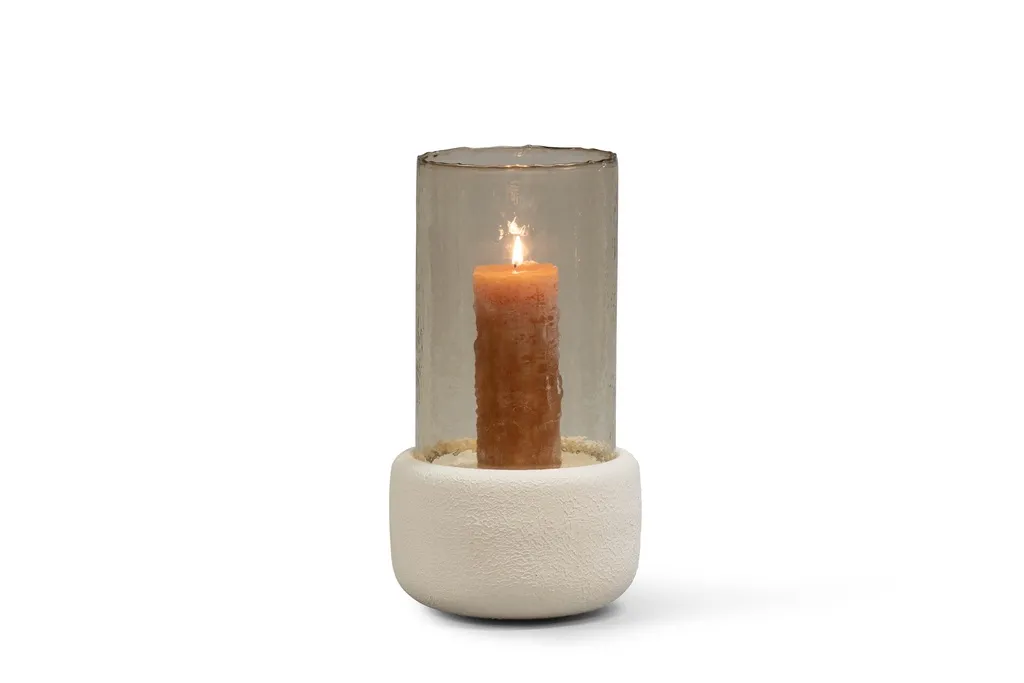 [DEK-TH2076] Windlicht Ivory L