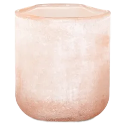 [DEK-DCGI748P] Theelichthouder Frosted Peach L