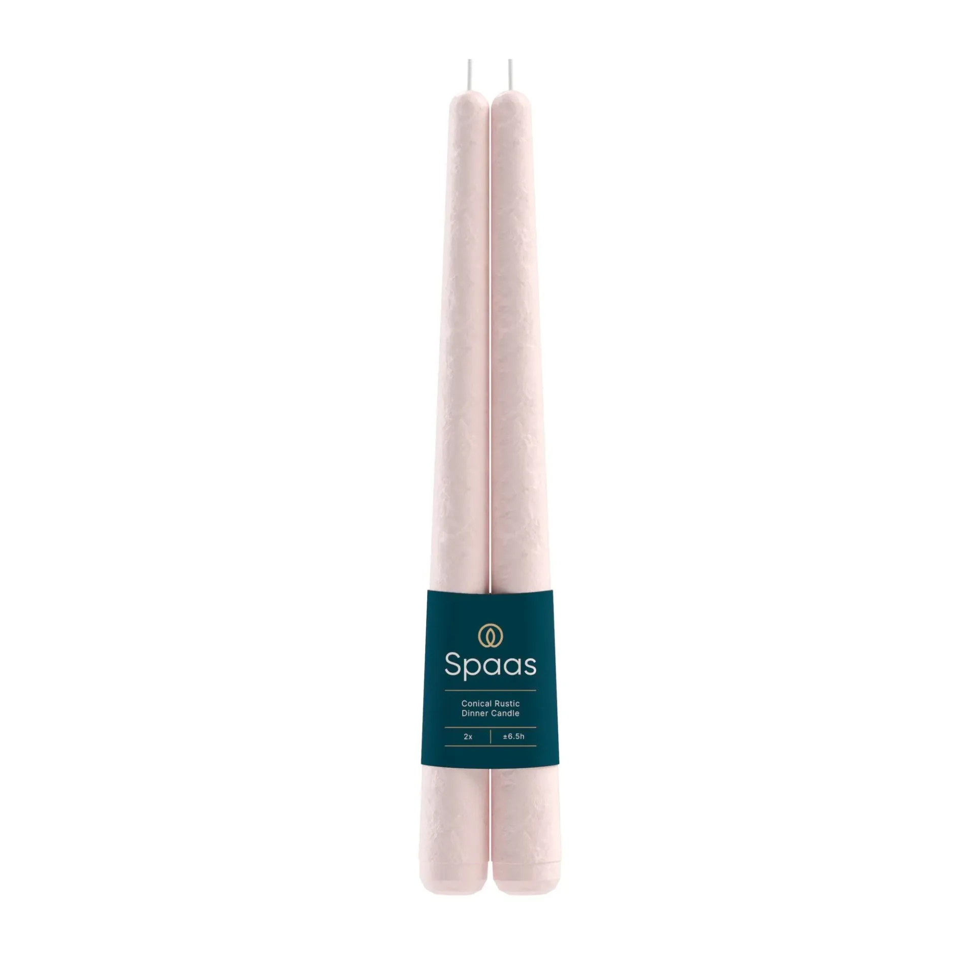 [SPA-0633259.801] Conische Dinerkaars Kaars Roze